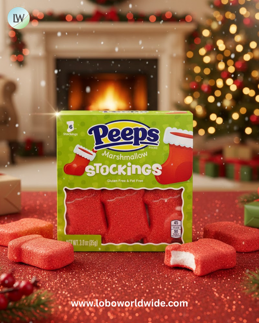 Peeps Marshmallow Stockings 6-Packs: 12-Piece Case