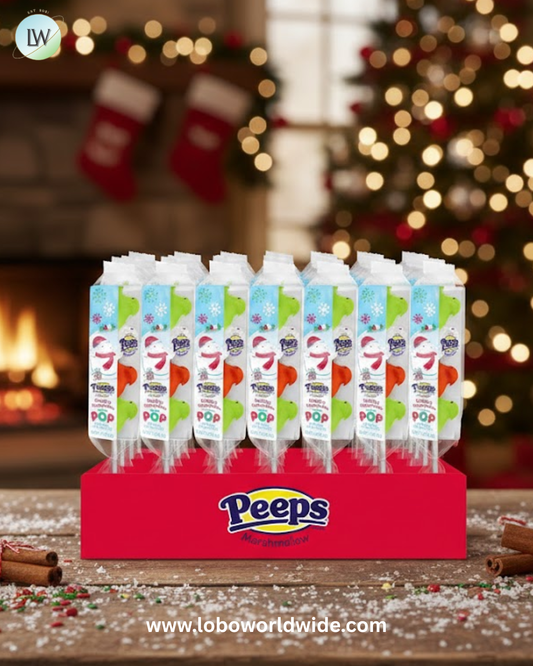 Peeps Marshmallow Vanilla Chick 4 Pack Pops — 4 / Box