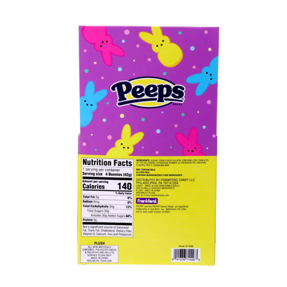 Peeps Plush Bunny Gift Set - Tie Dye: 6-Piece Case