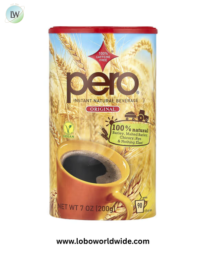 Pero, Instant Natural Beverage, Original, Caffeine Free, 7 oz (200 g)