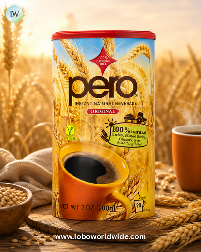 Pero, Instant Natural Beverage, Original, Caffeine Free, 7 oz (200 g)