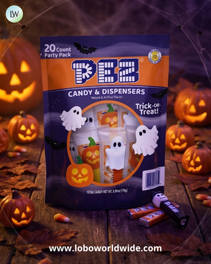 Pez Halloween Candy Party Bag, 20 ct.