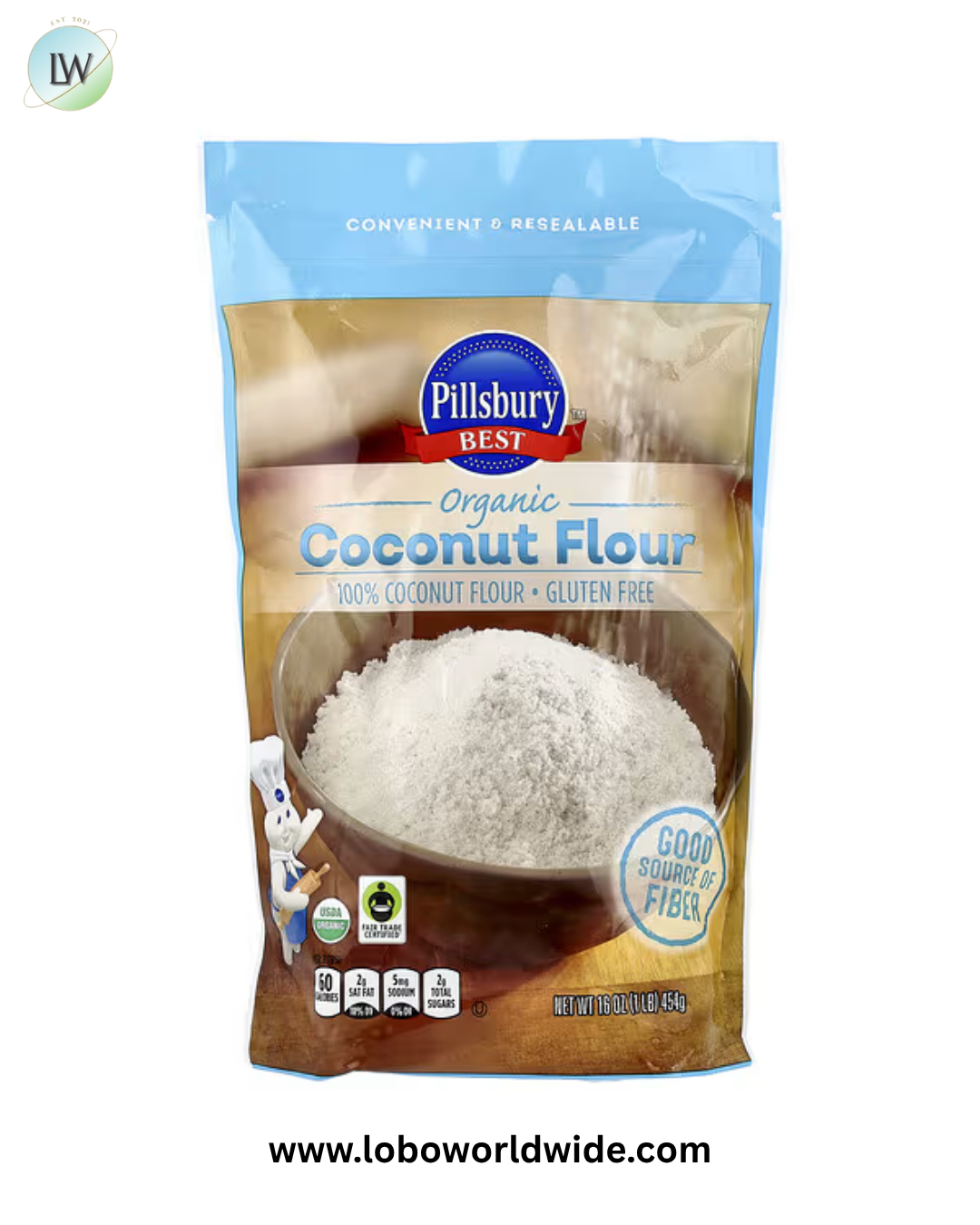 Pillsbury, Organic Coconut Flour, 16 oz (454 g)