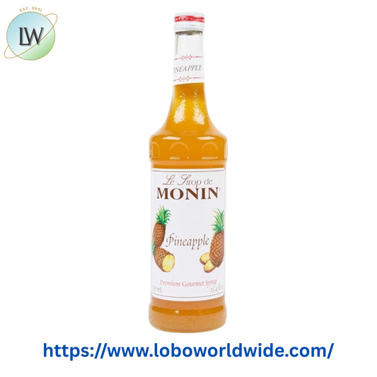 Monin Premium Pineapple Flavoring / Fruit Syrup 750 mL