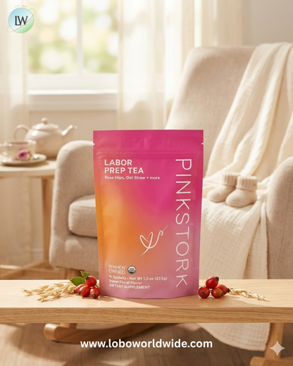 Pink Stork, Labor Prep Tea, Sweet Floral, 15 Sachets, 1.3 oz (37.5 g)
