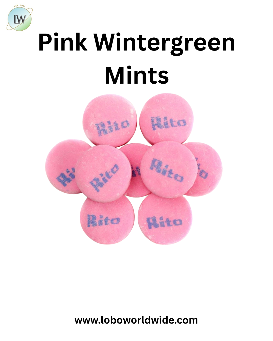 Pink Wintergreen Mints