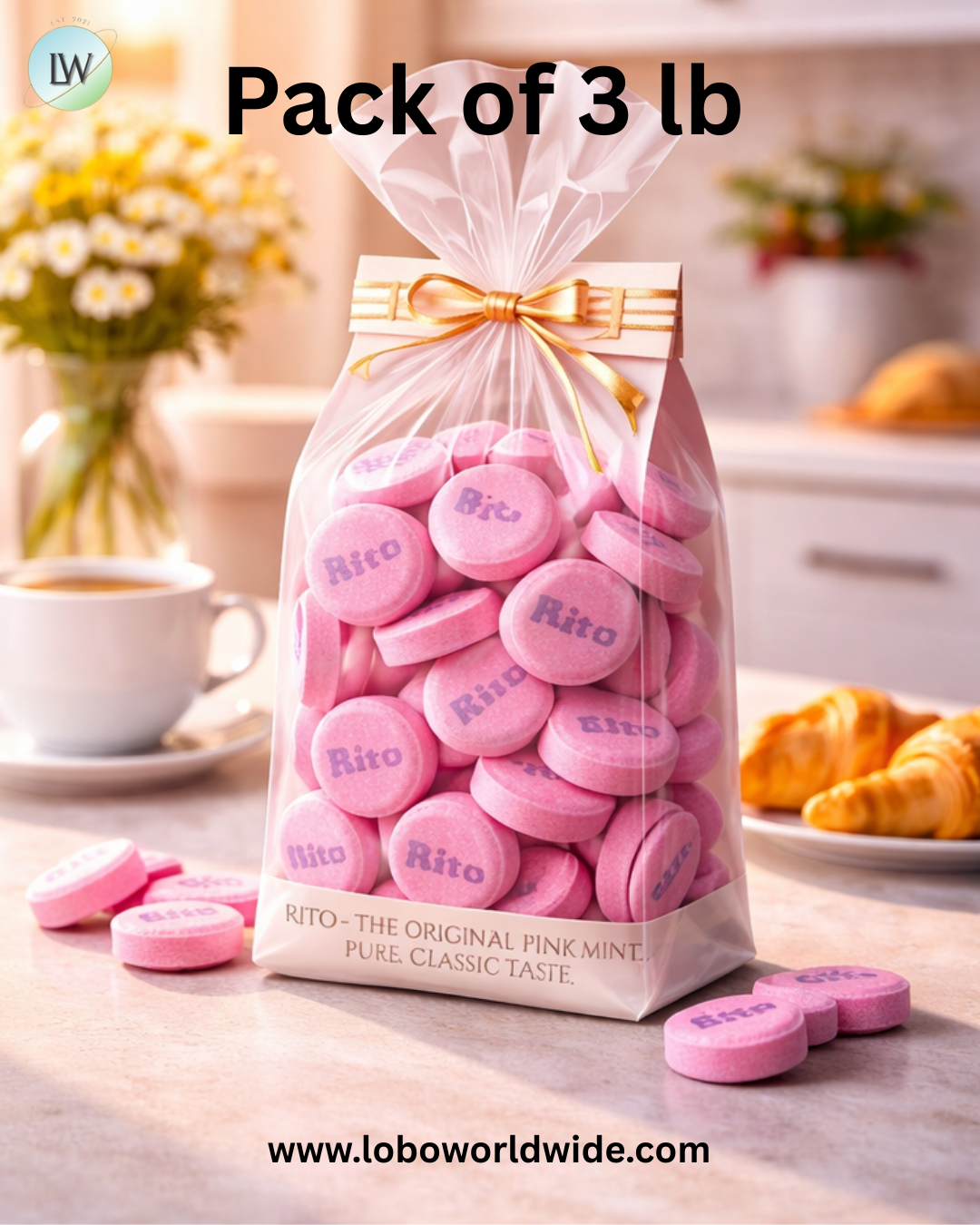 Pink Wintergreen Mints