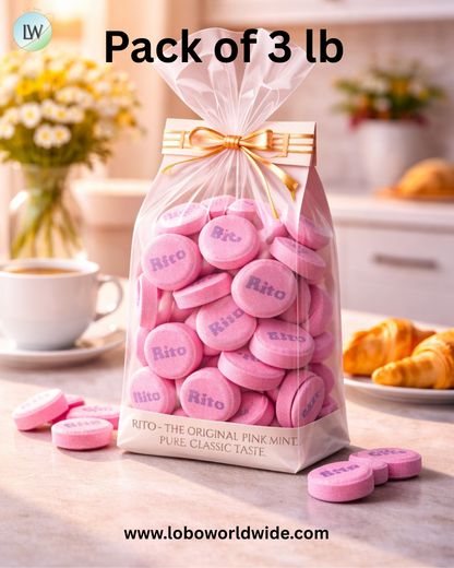 Pink Wintergreen Mints