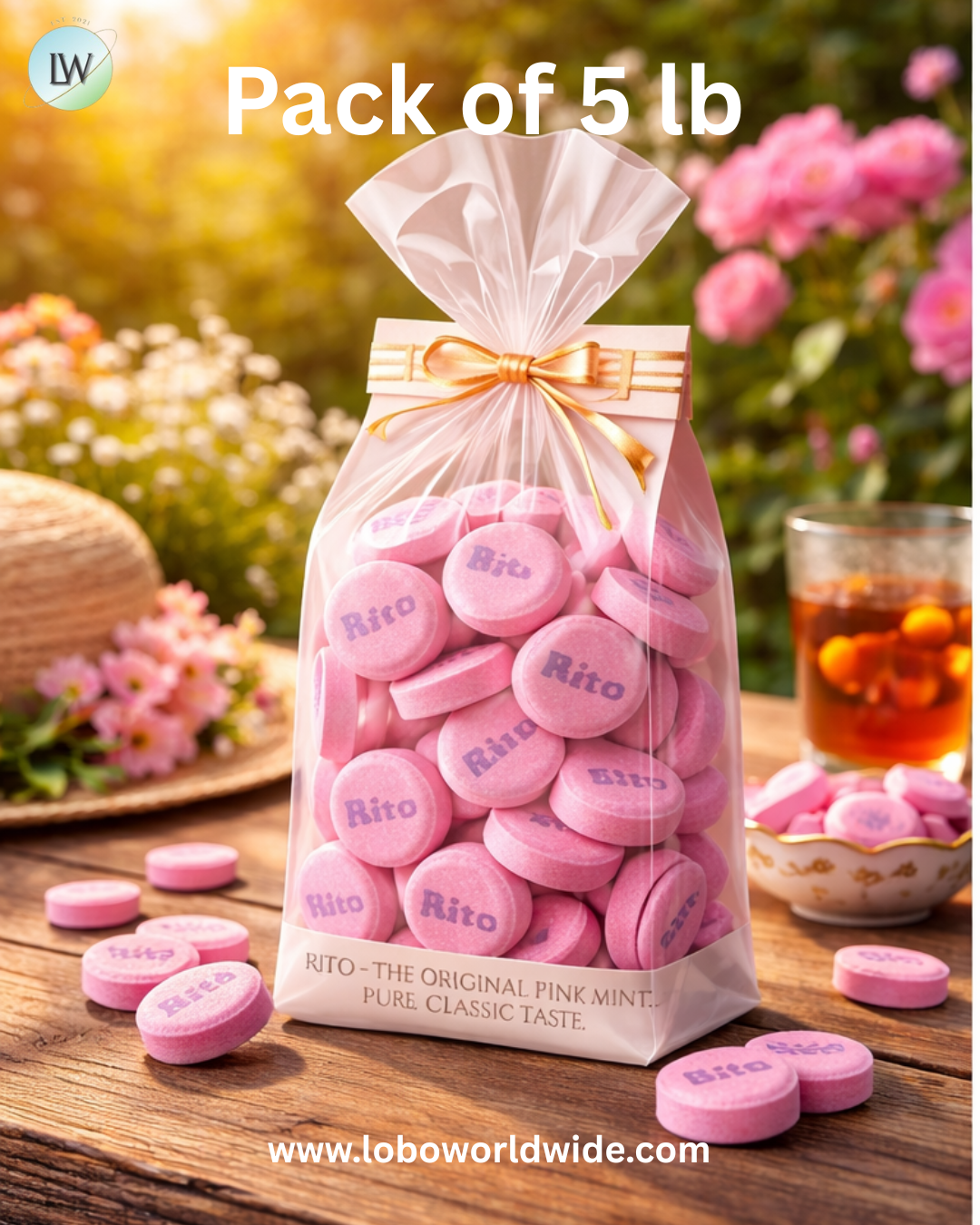 Pink Wintergreen Mints