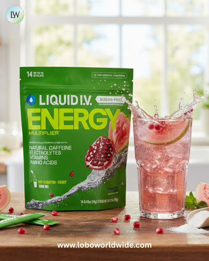 Liquid I.V Sugar-Free Energy Multiplier®(Various Flavors)