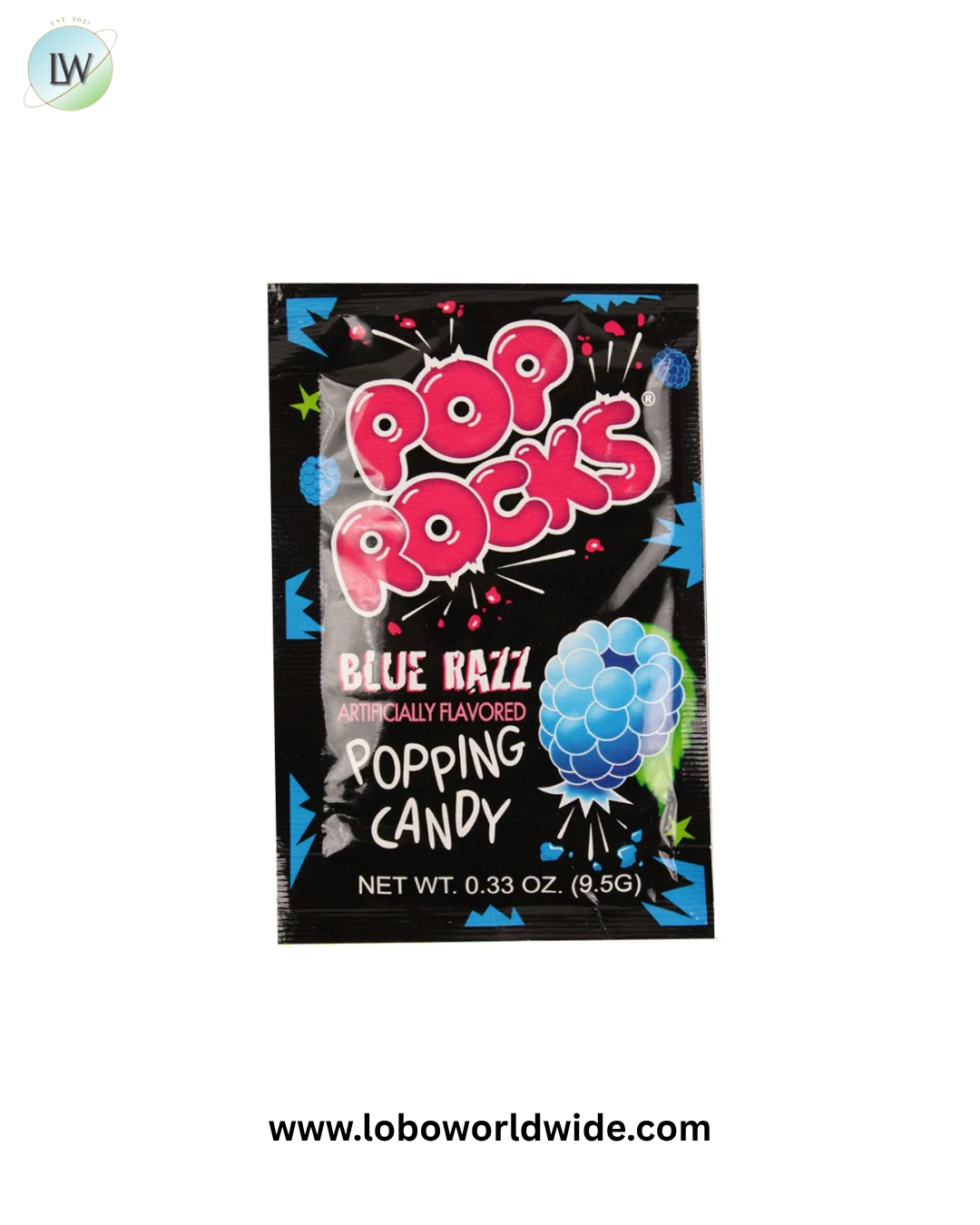 Pop Rocks Blue Razz 24 Pack