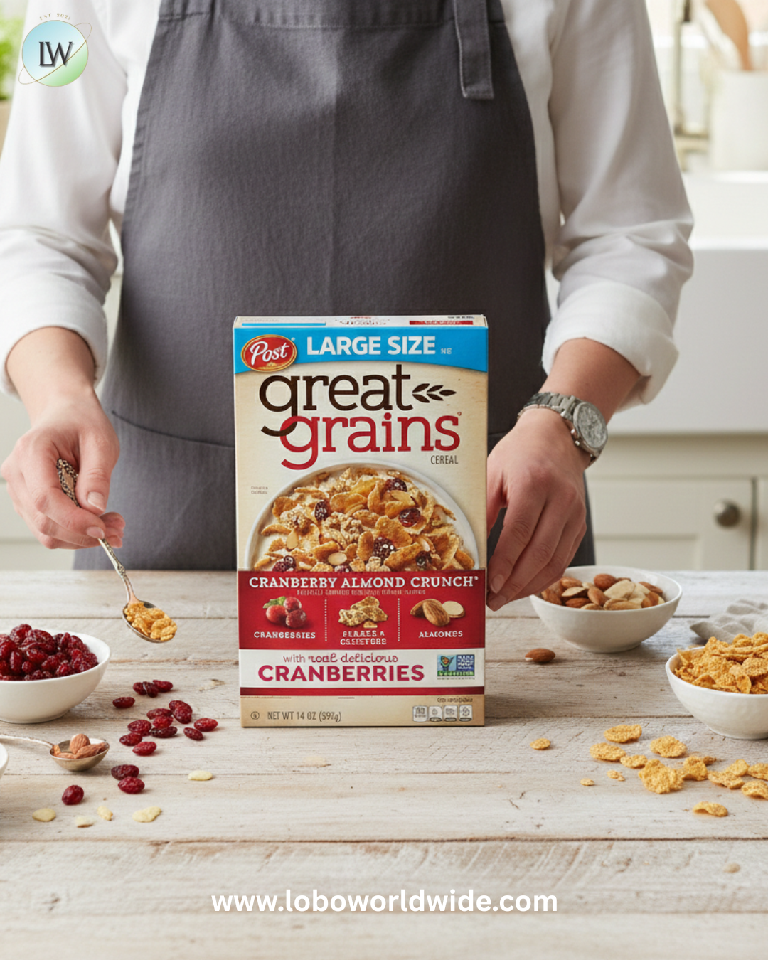 Post Cranberry Almond 14 oz