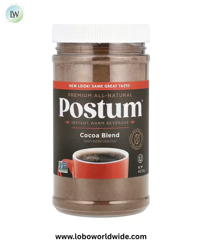 Postum, Instant Warm Beverage, Cocoa Blend, Caffeine Free, 8 oz (227 g)