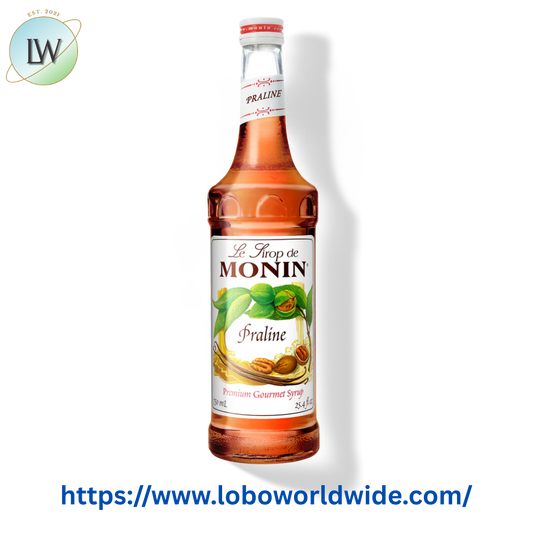 Monin Premium Praline Flavoring Syrup 750 mL