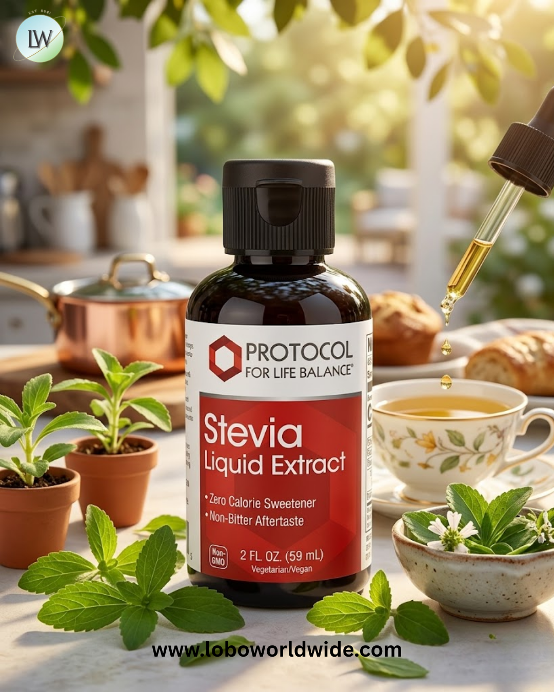 Protocol for Life Balance, Stevia Liquid Extract, 2 fl oz (59 ml)