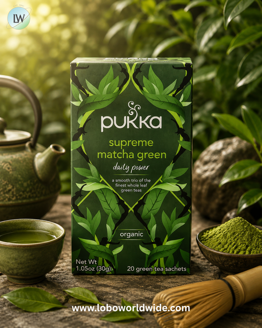 Pukka Herbs, Organic Green Tea, Supreme Matcha Green, 20 Sachets, 1.05 oz (30 g)
