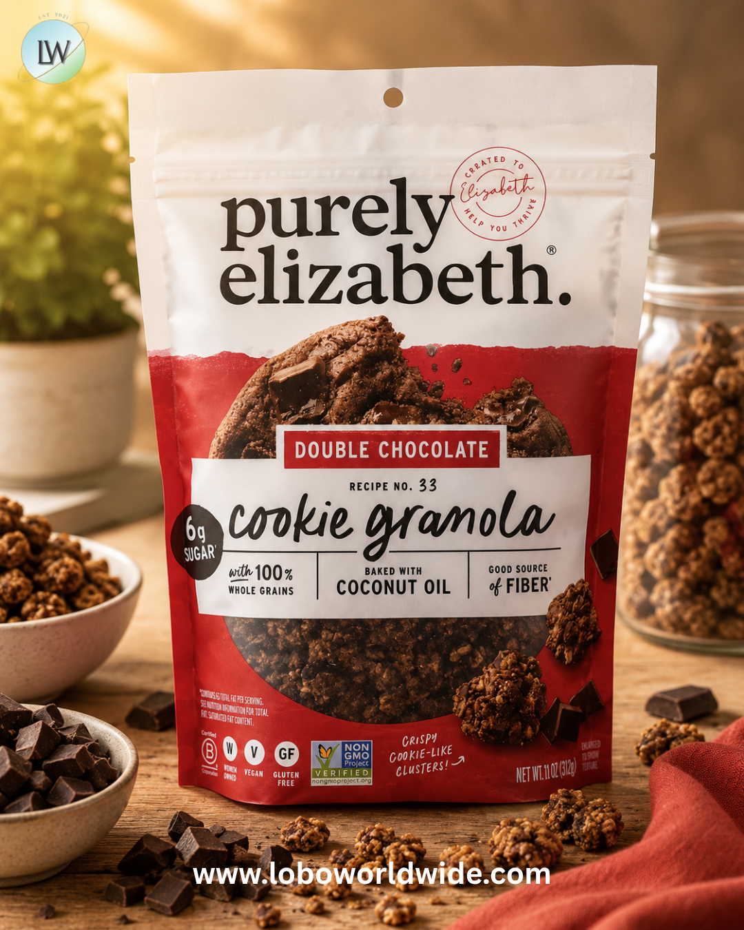 Purely Elizabeth, Cookie Granola, 11 oz (312 g)