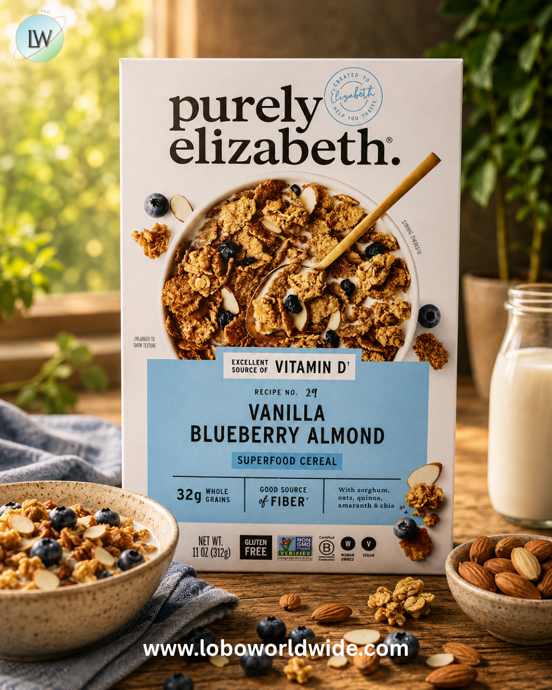 Purely Elizabeth, Superfood Cereal, 11 oz (312 g)