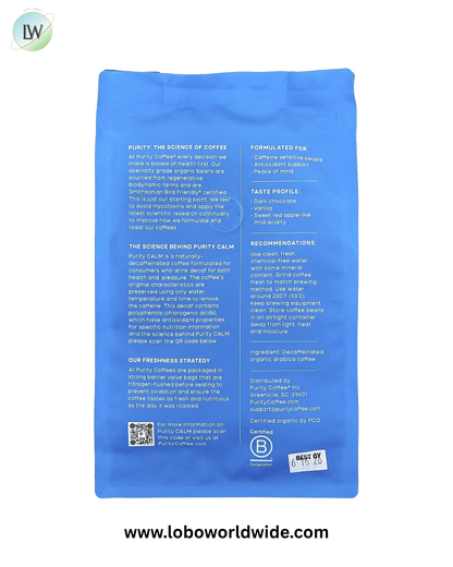 Purity Coffee, Whole Bean, 12 oz (340 g)