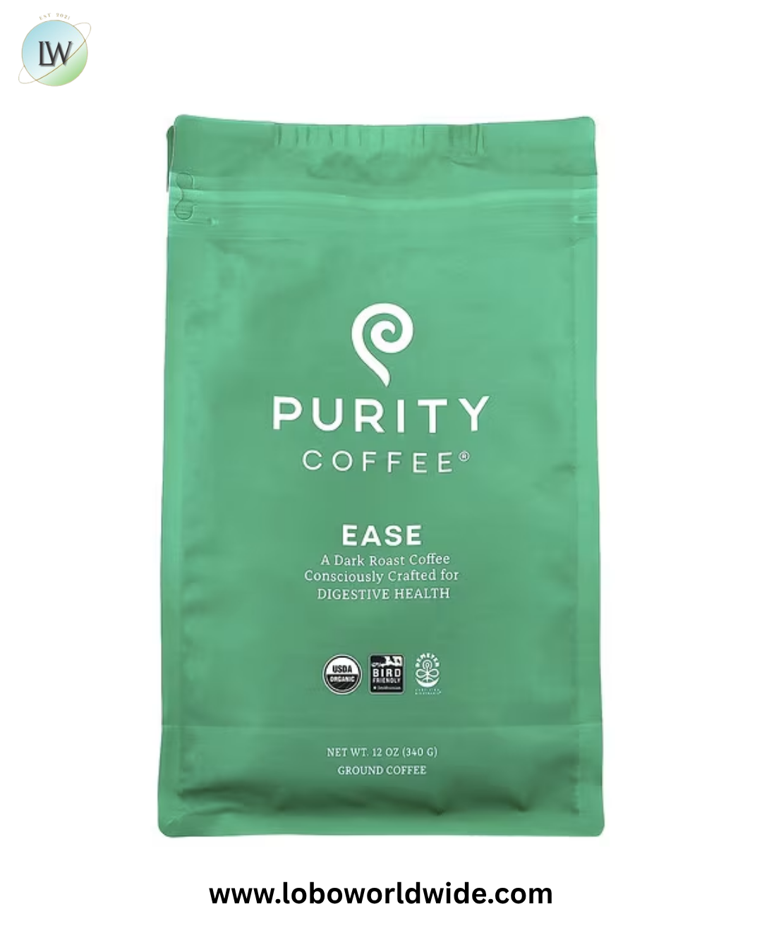 Purity Coffee, Ground, 12 oz (340 g)