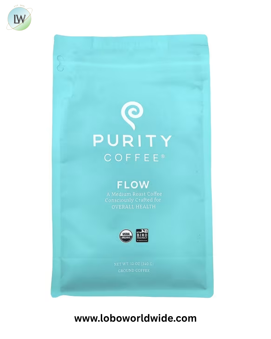 Purity Coffee, Ground, 12 oz (340 g)