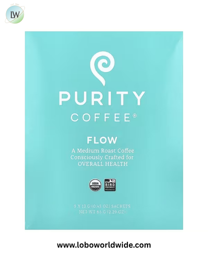 Purity Coffee, Sachets, 5 Sachets, 0.45 oz (13 g) Each
