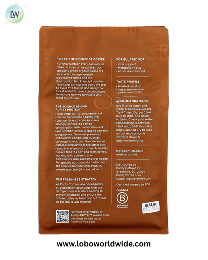 Purity Coffee, Ground, 12 oz (340 g)