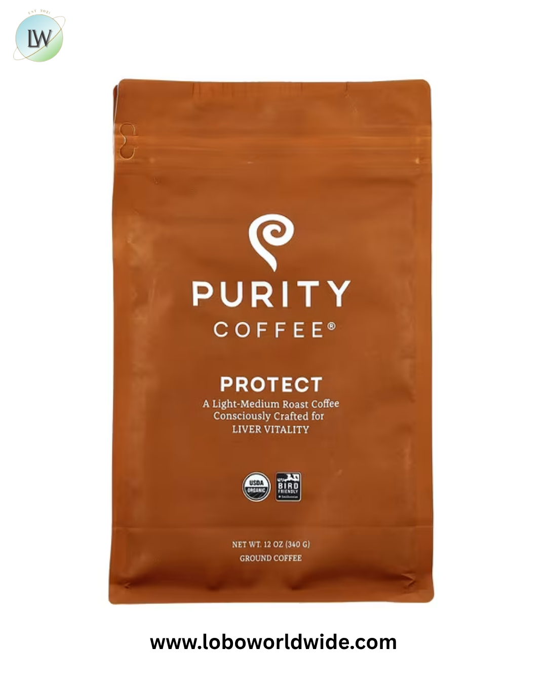 Purity Coffee, Ground, 12 oz (340 g)