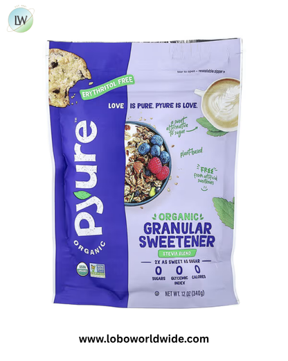 Pyure, Organic Granular Sweetener, Stevia Blend, 12 oz (340 g)