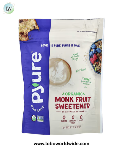 Pyure, Organic Monk Fruit Sweetener, 12 oz (340 g)