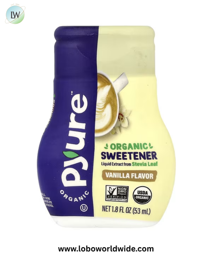 Pyure, Organic Liquid Stevia Sweetener 1.8 fl oz (53 ml)