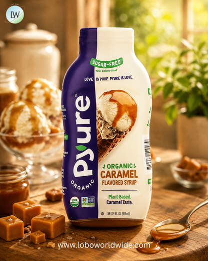 Pyure, Organic Flavored Syrup, Sugar-Free, 14 fl oz (414 ml)