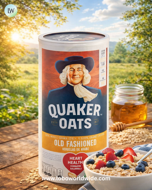 Quaker 42 oz. Old Fashioned Rolled Oats - 12/Case