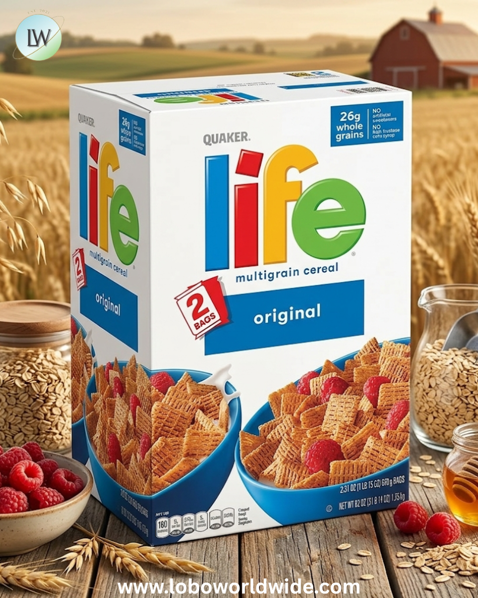 Quaker Life Cereal, 2 pk./31 oz.