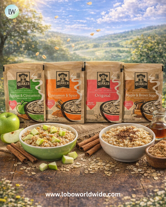 Quaker Oats Instant Oatmeal Single Serve Variety Pack - 64/Case
