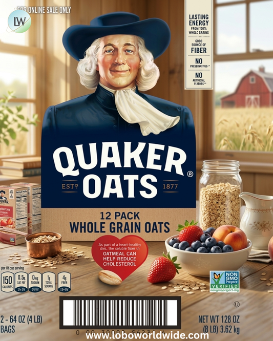 Quaker Old Fashioned Oats, 64 oz Bags, 2 Count