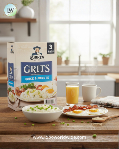 Quaker Quick 5-Minute Grits 5 lb., 3 pk.
