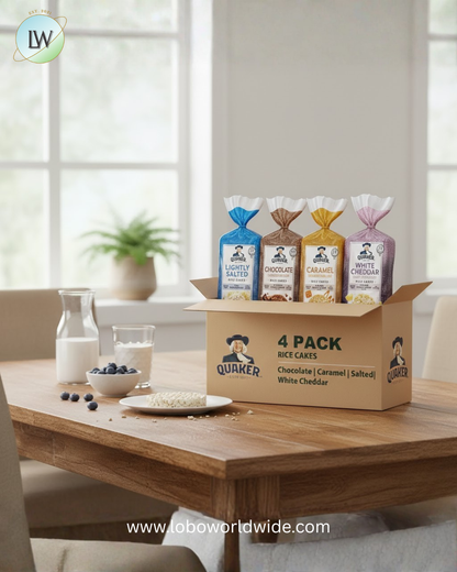 Quaker Rice Cakes, Variety Pack, 4 pk.