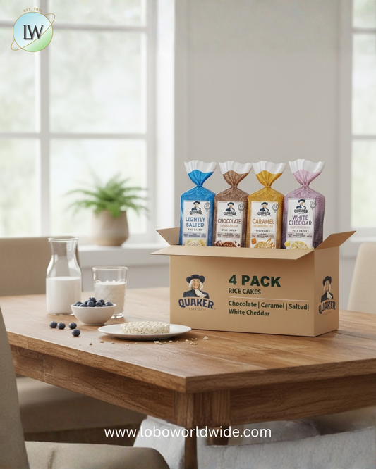 Quaker Rice Cakes, Variety Pack, 4 pk.