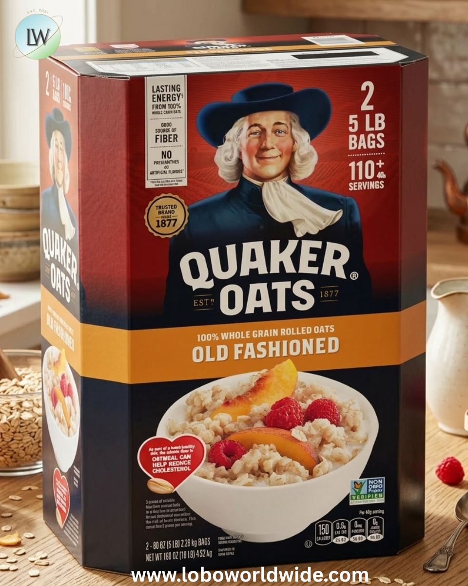 Quaker Oats Old Fashioned Rolled Oats, 10 lbs
