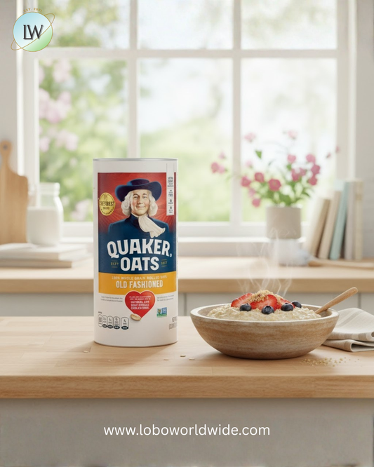 Quaker Old Fashioned Instant Whole Grain Oatmeal, 42 oz Canister Dry Oats