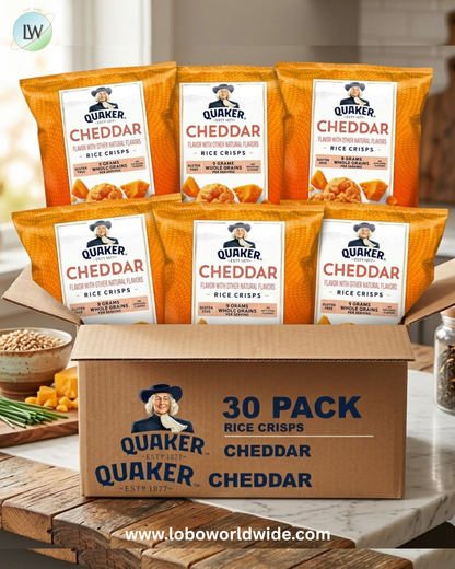 Quaker Rice Crisps, Gluten Free,0.67 Oz, 30 Count