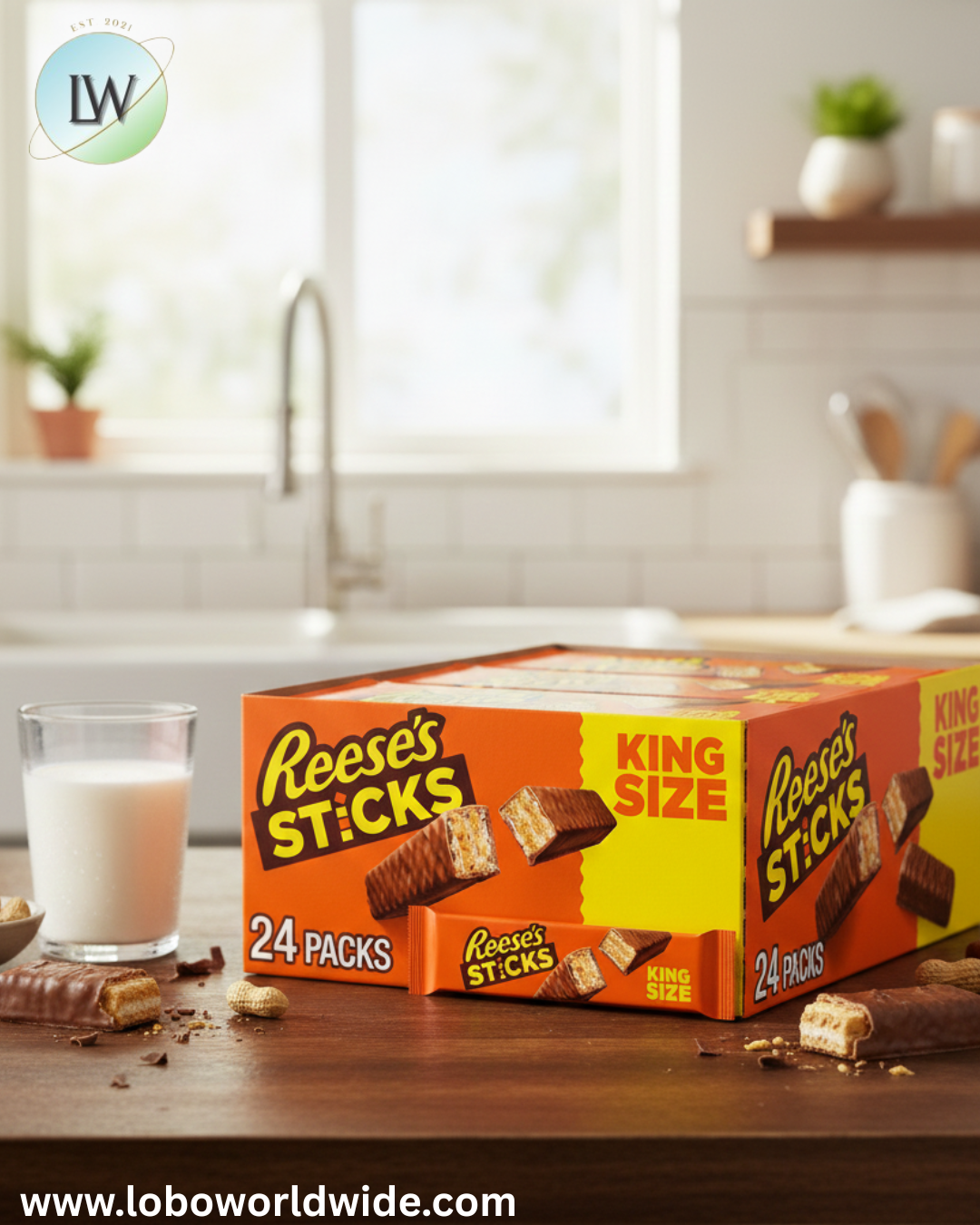 Reese's Sticks, King Size (24 ct.)