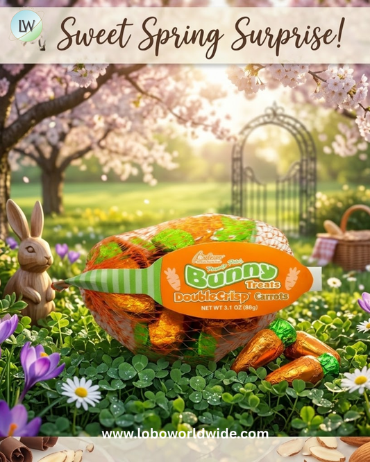 RM Palmer Parsnip Pete's Bunny Treats, Double Crisp Chocolate, 3.1 oz - Pack of 5