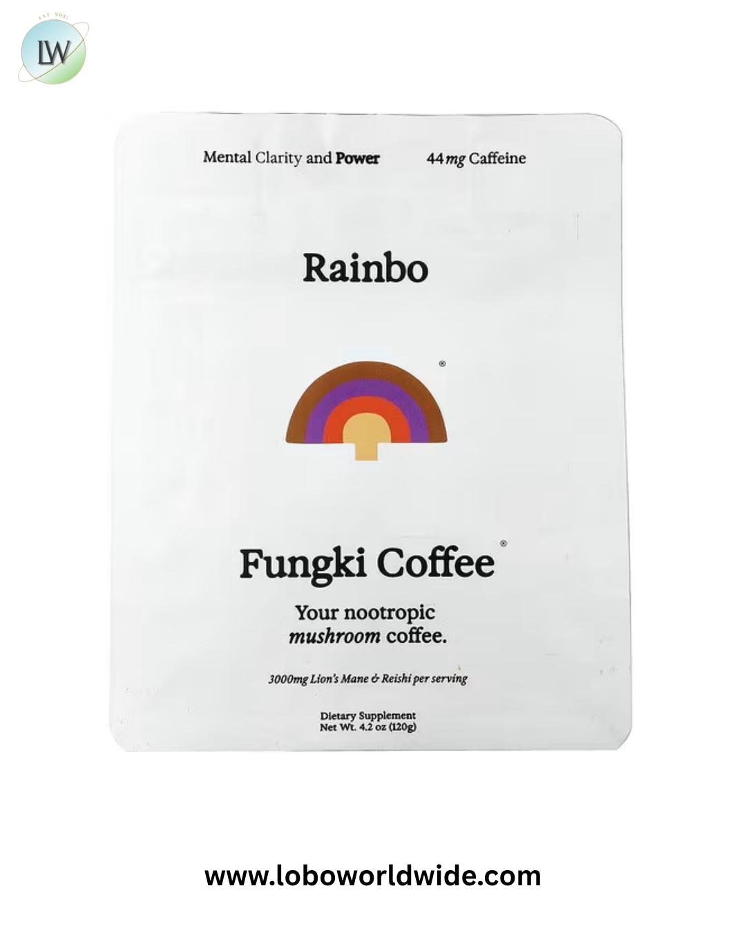 Rainbo, Fungki Coffee®, 4.2 oz (120 g)