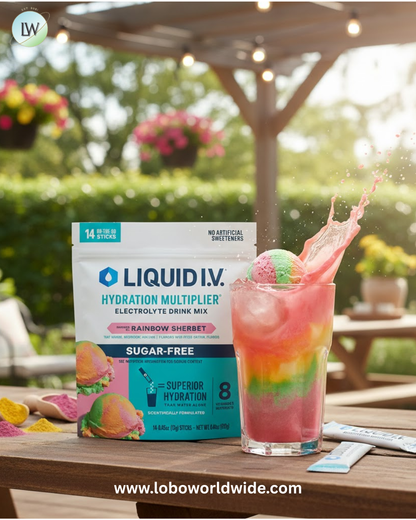 Liquid I.V Hydration Multiplier® Sugar-Free - 3 Pouches(Various flavors)
