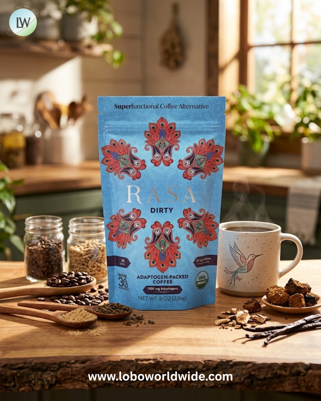 Rasa, Adaptogen-Packed, 8 oz (226 g)
