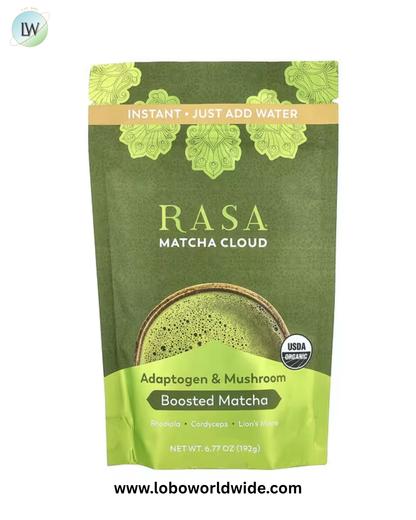 Rasa, Adaptogen & Mushroom Boosted Matcha, Instant, Matcha Cloud, 6.77 oz (192 g)