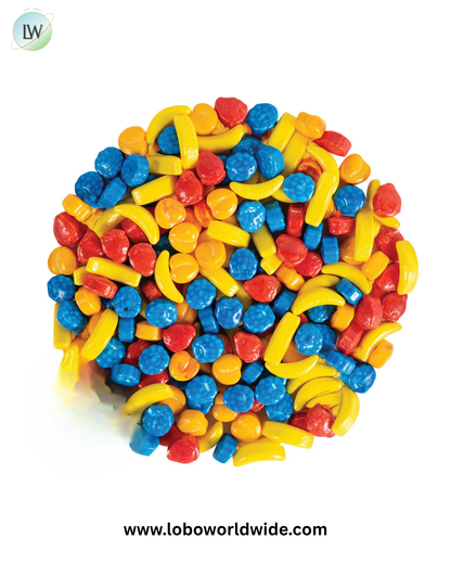 Rascals Fruit-Shaped Hard Candy Assorted - 12.35lb