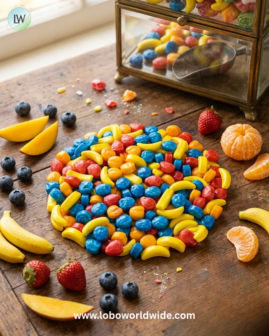 Rascals Fruit-Shaped Hard Candy Assorted - 12.35lb